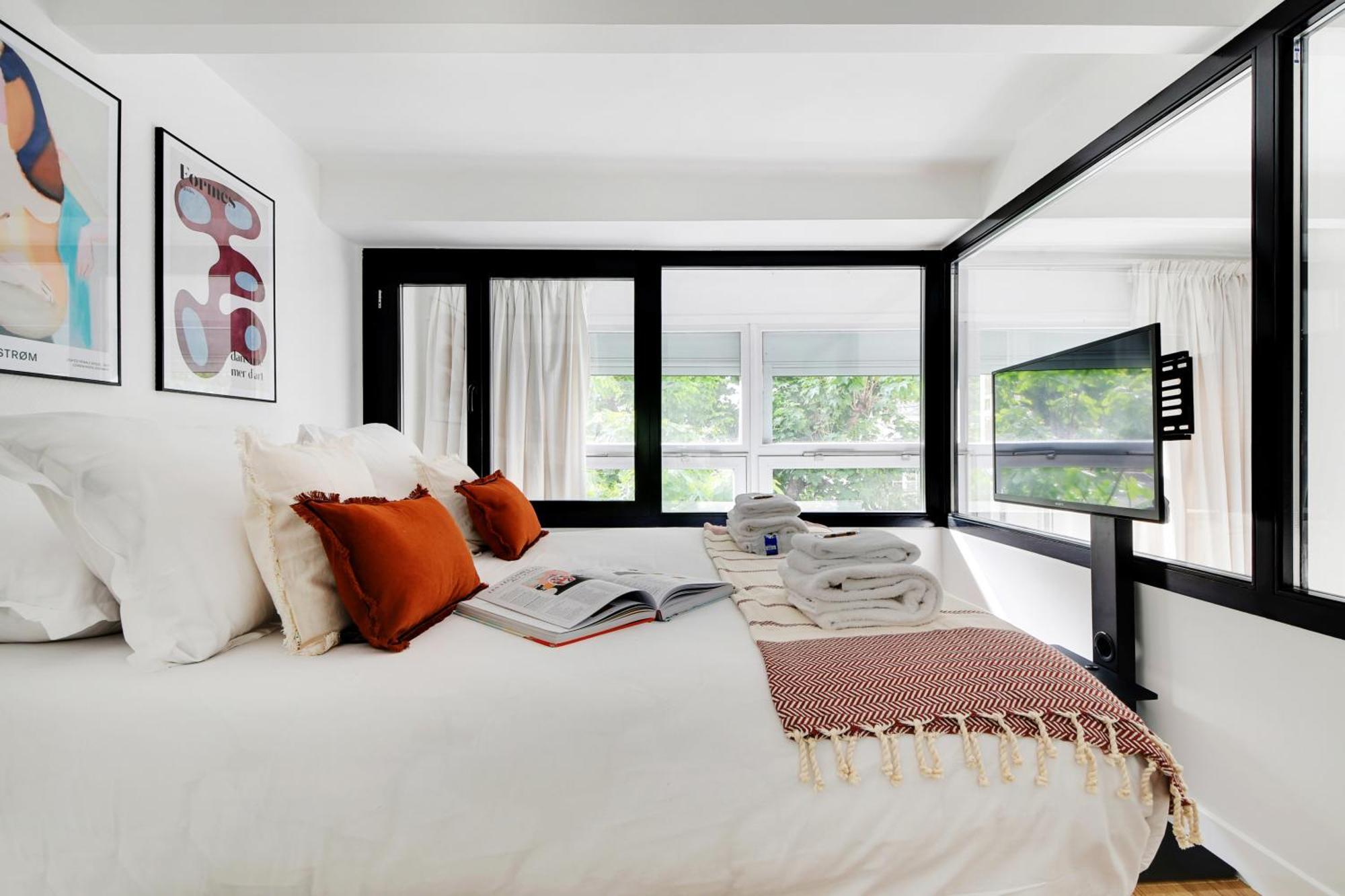 Ferienwohnung Amazing Loft 2Br - Eiffel Tower Paris Exterior foto