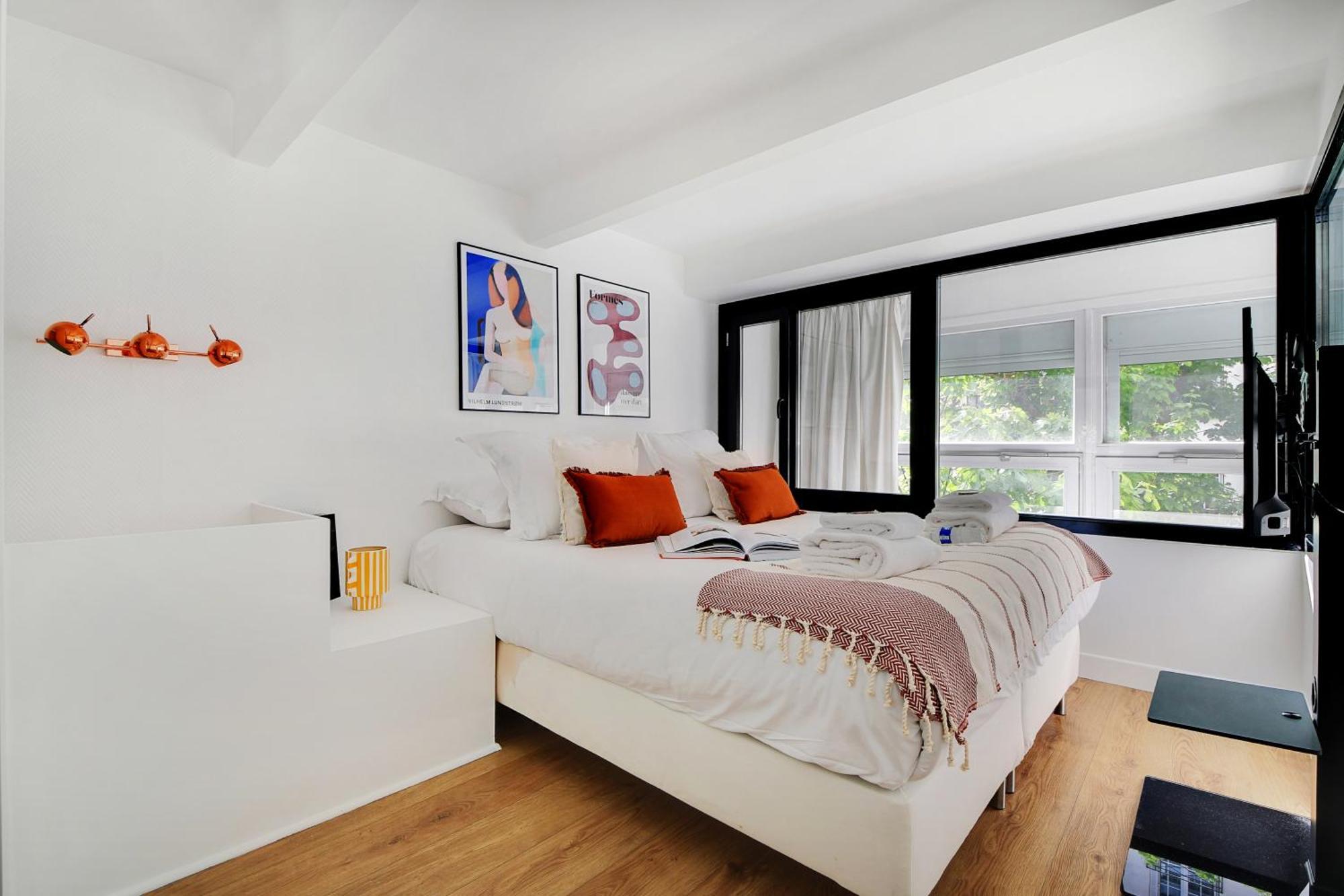 Ferienwohnung Amazing Loft 2Br - Eiffel Tower Paris Exterior foto
