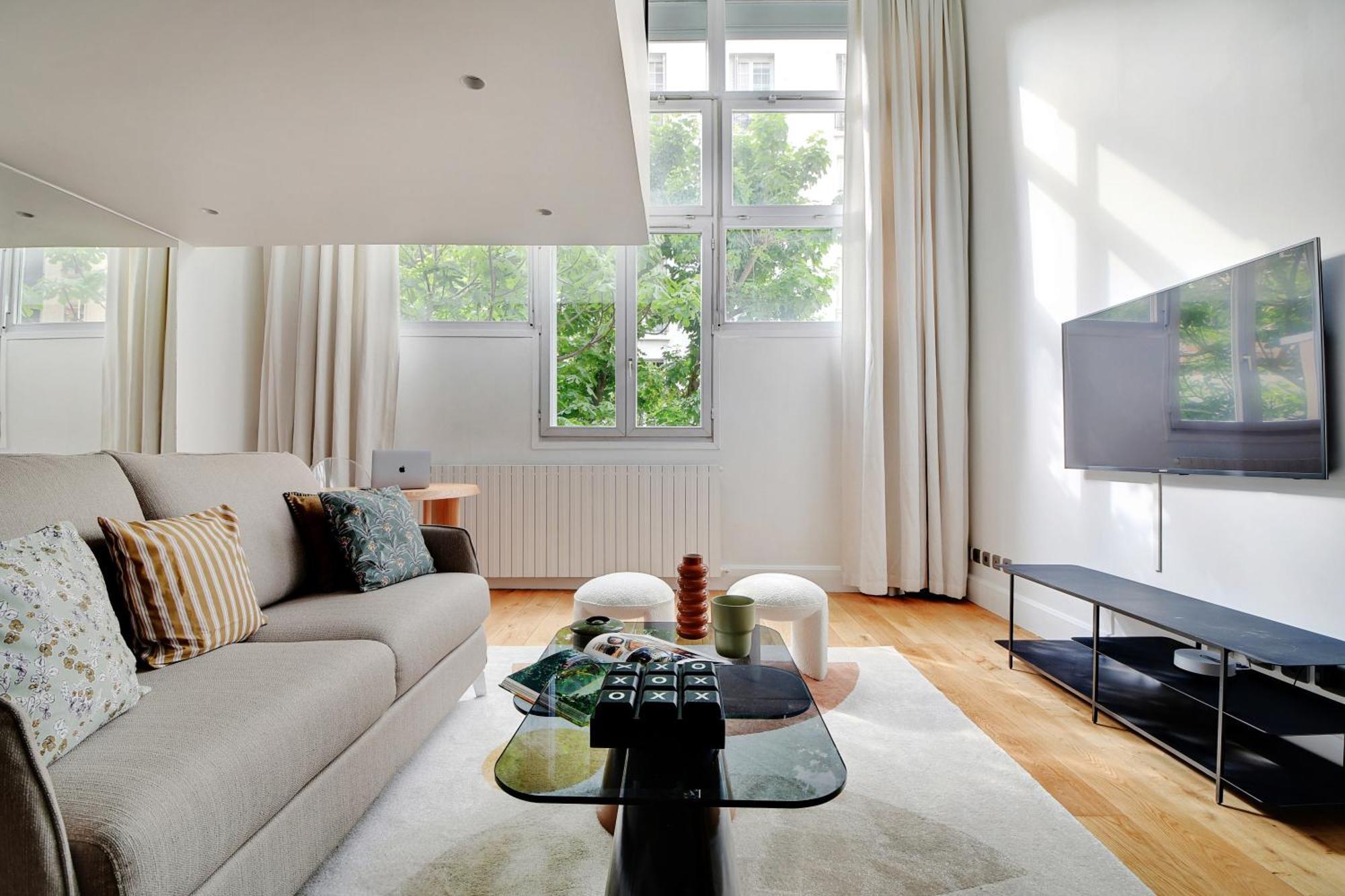 Ferienwohnung Amazing Loft 2Br - Eiffel Tower Paris Exterior foto