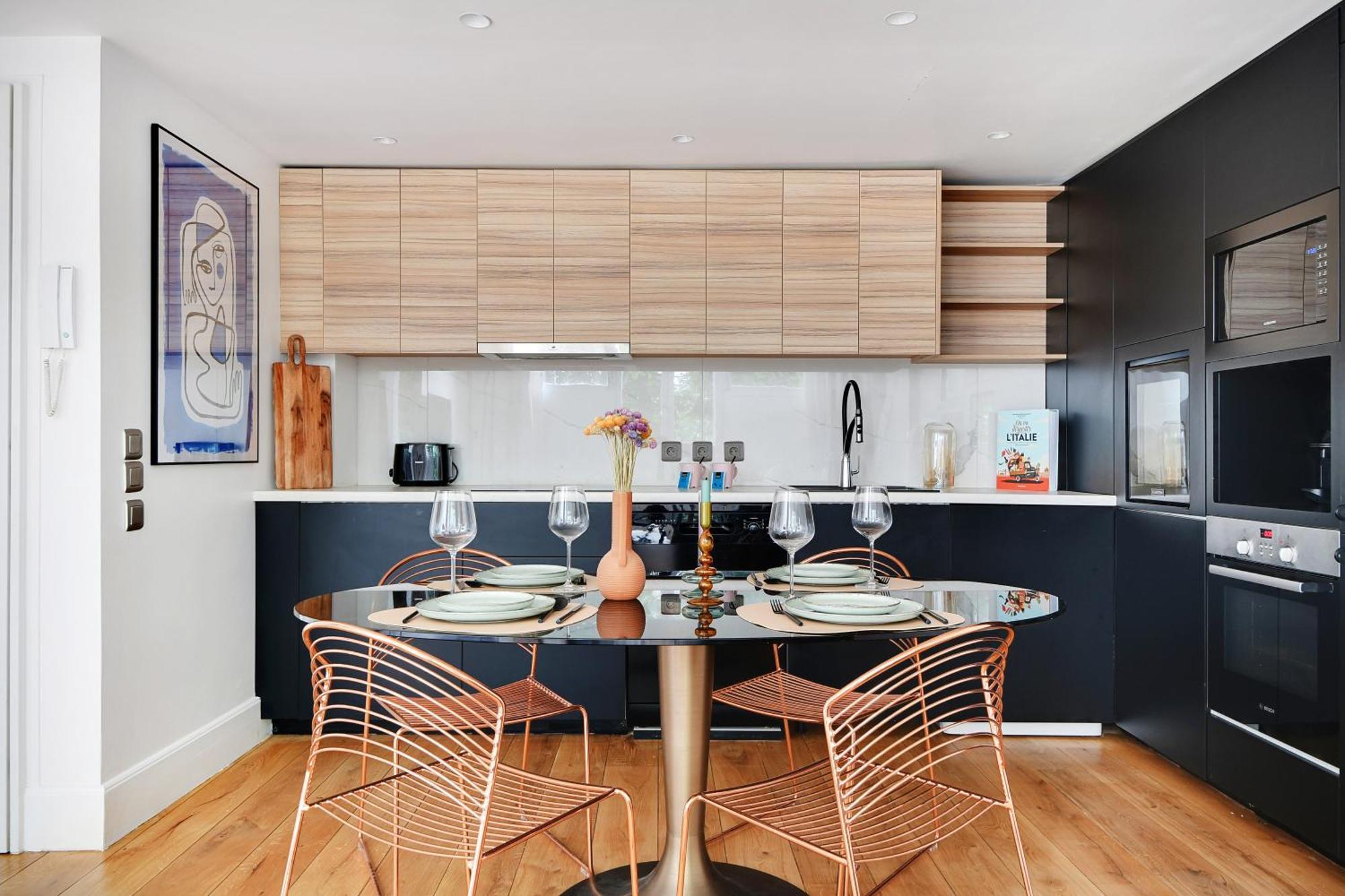 Ferienwohnung Amazing Loft 2Br - Eiffel Tower Paris Exterior foto
