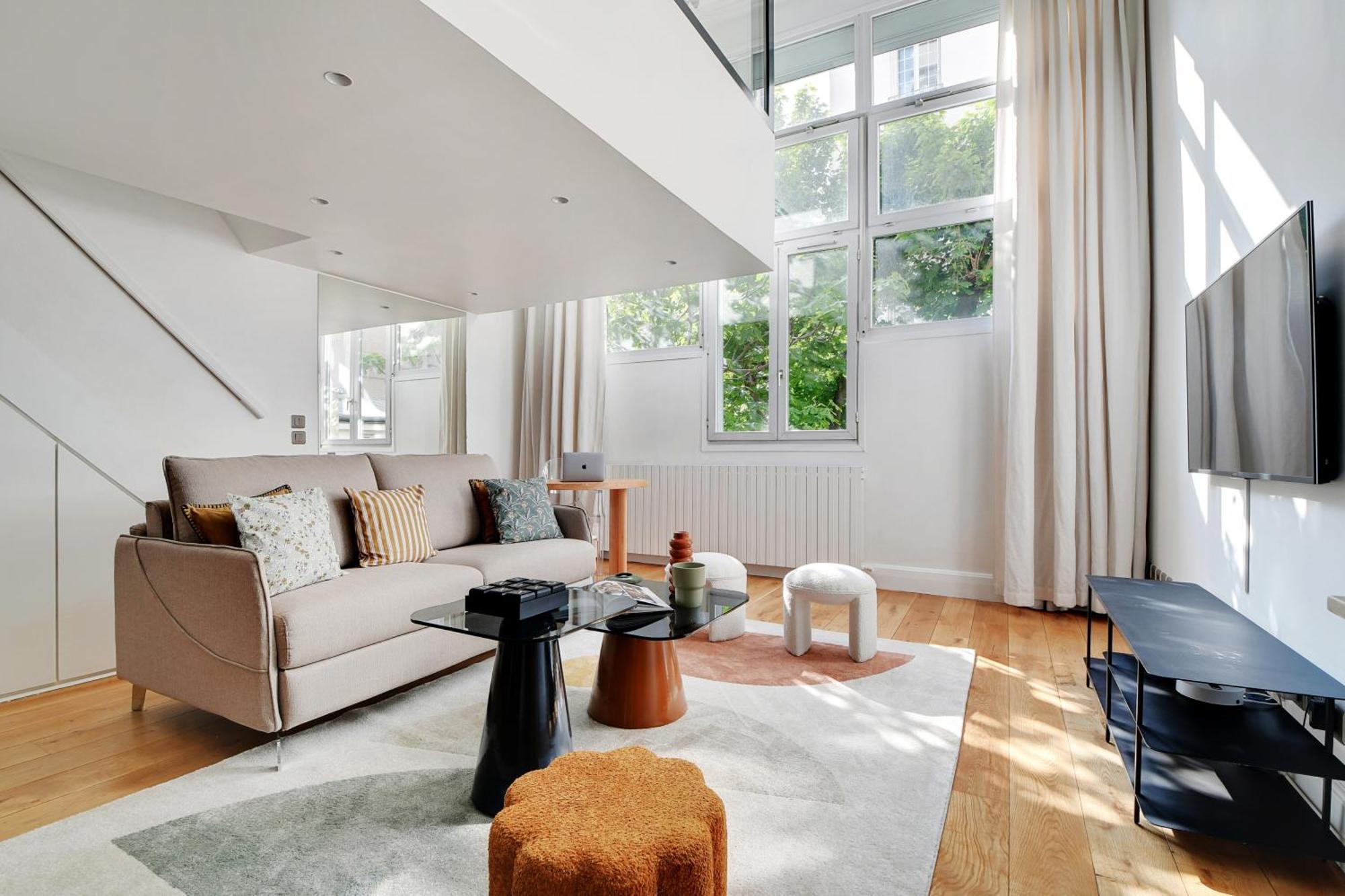 Ferienwohnung Amazing Loft 2Br - Eiffel Tower Paris Exterior foto